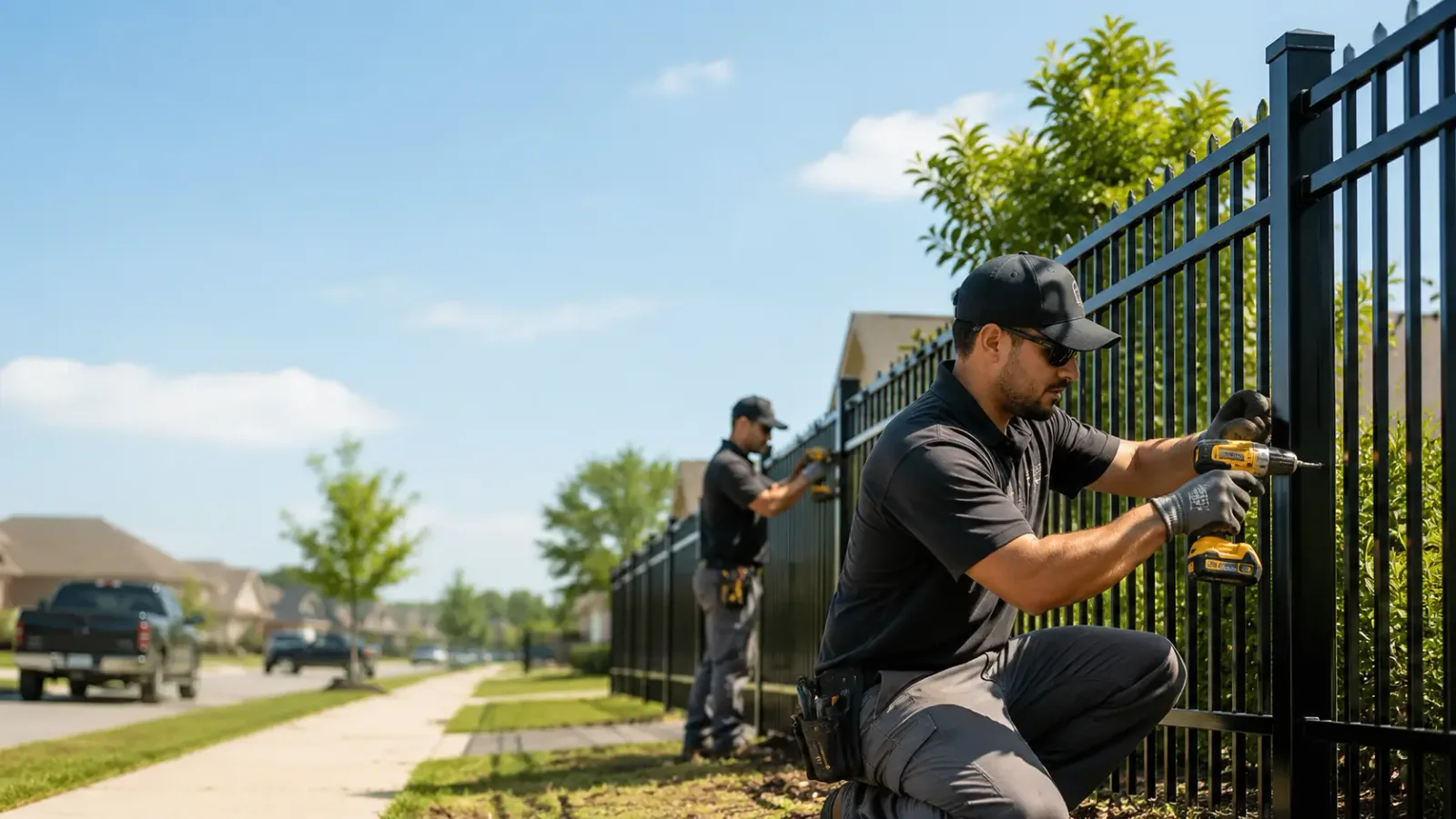 Metal Fence Installation in Medina, OH